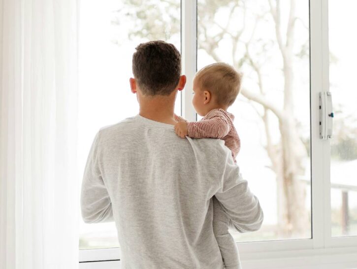 Quando il baby blues colpisce i papà