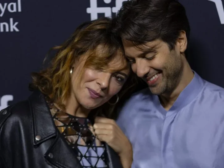 jasmine trinca con il regista paolo strippoli