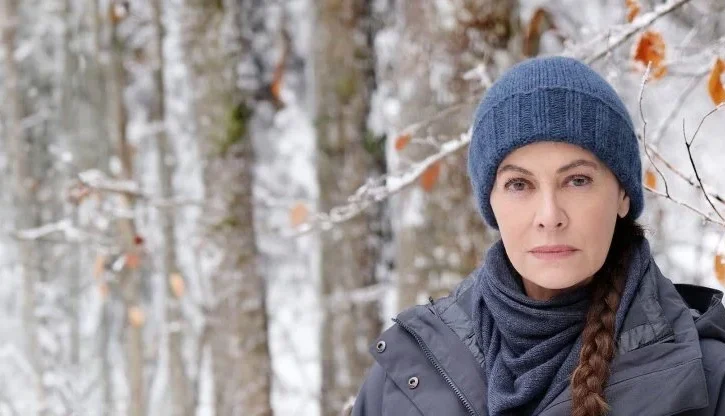 l'attrice Elena Sofia Ricci nei panni di Teresa Battaglia