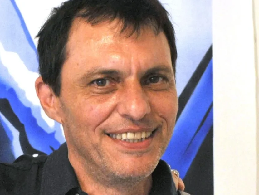 Primo piano di Francesco Caobilla sorridente