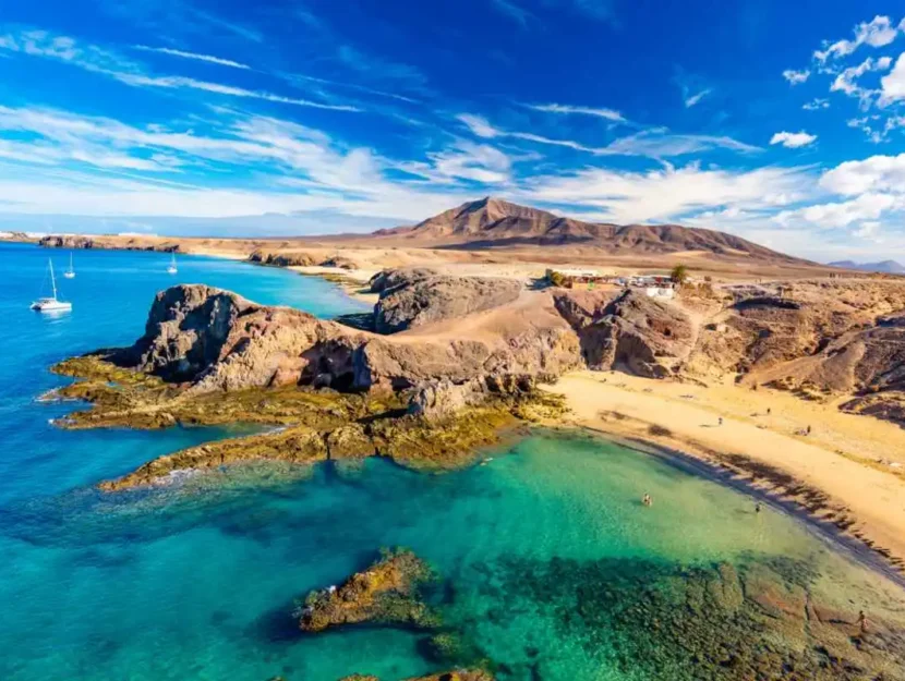 Playa Papagayo a Lanzarote