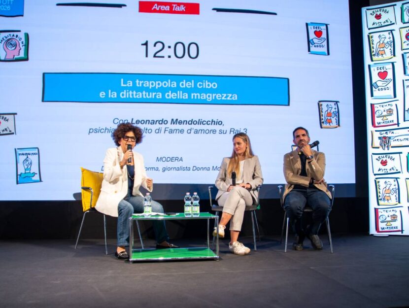 La nostra giornalista Donatella Gianforma, Veronica Lodato e Leonardo Mendolicchio