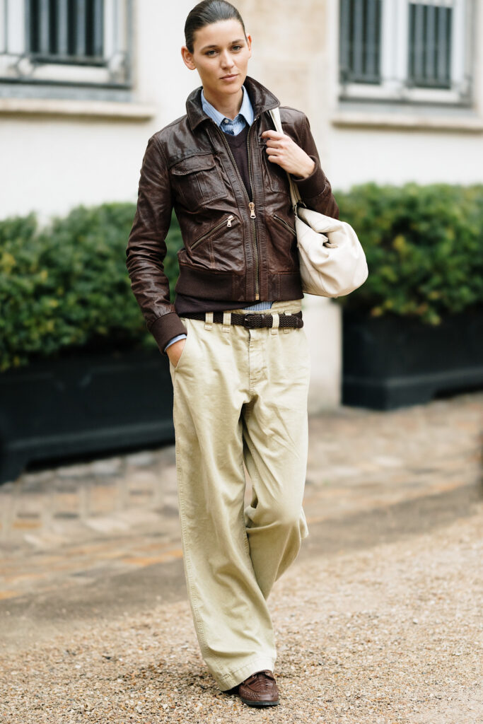 come abbinare le giacche di pelle tendenze moda autunno 2026