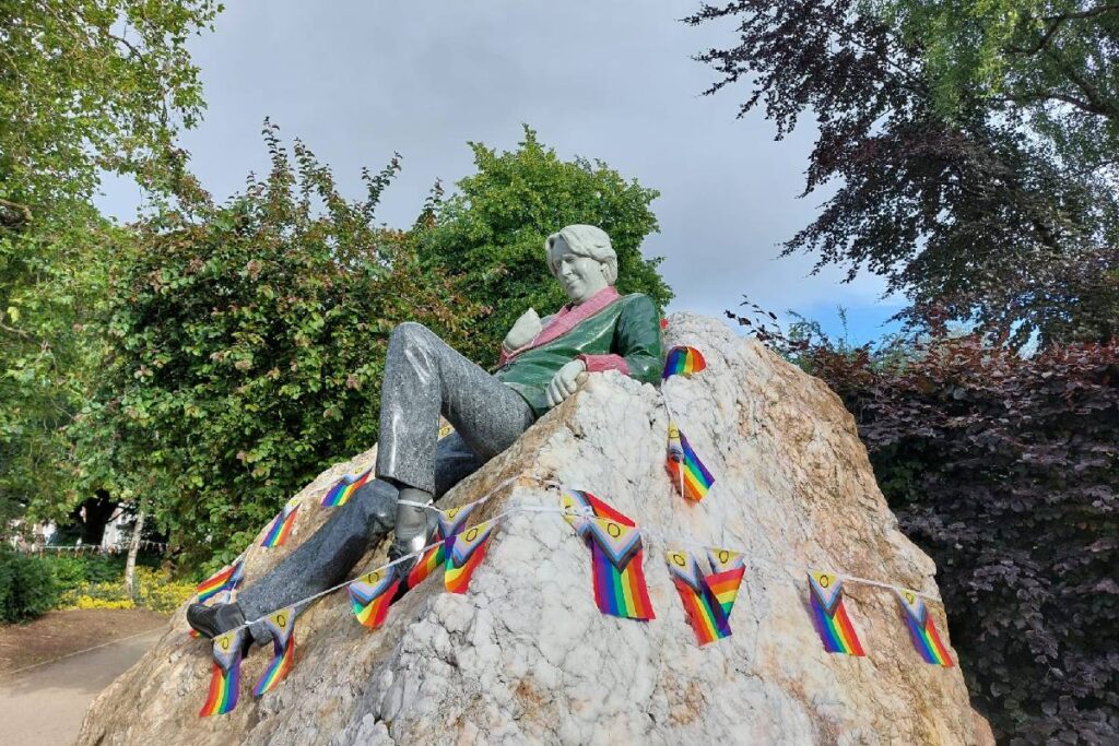 Statua di Oscar Wilde