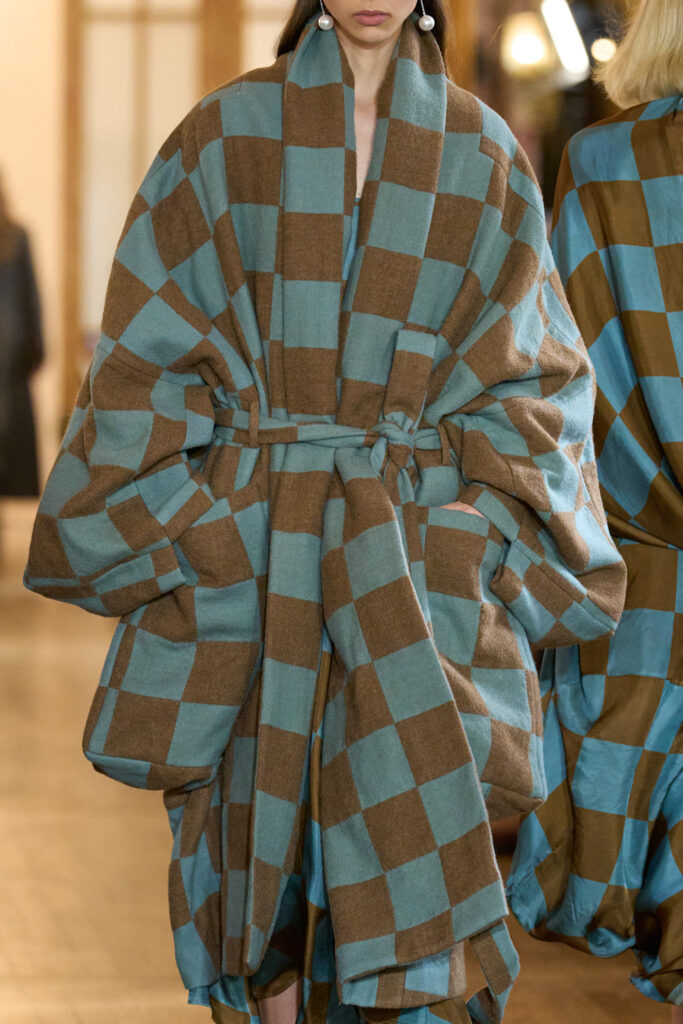 migliori cappotti a quadri tendenze sfilate moda autunno inverno 2026 2027