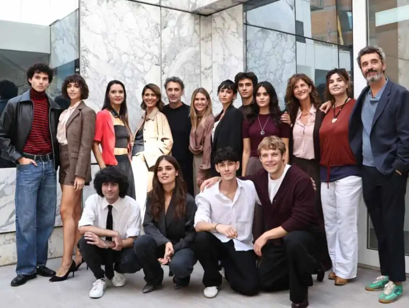 Il cast al completo della serie tv "Tutto l'amore che resta"
