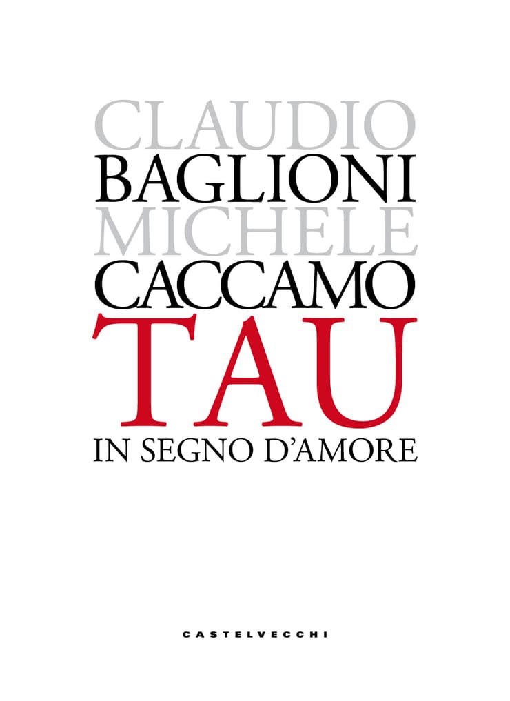 Copertina del libro "Tau" di Claudio Baglioni e Michele Caccamo