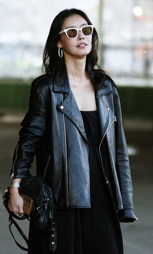 Giacche di pelle: 5 idee moda per abbinarle (bene) questo autunno