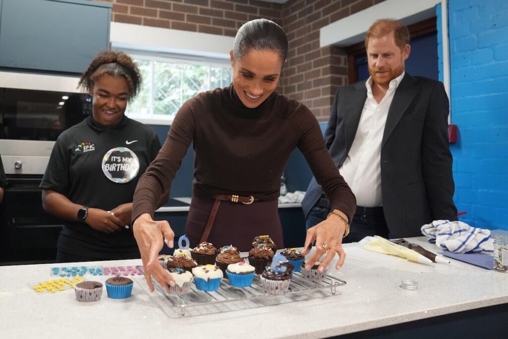 meghan markle ai fornelli