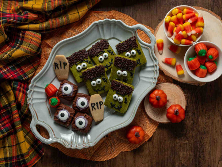 Dolcetti di Halloween: occhi mostruosi al burro di arachidi