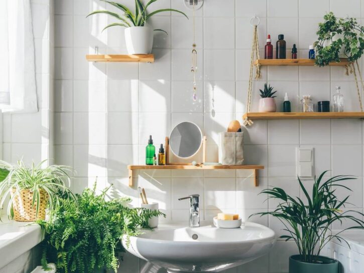 Piante da bagno: le varietà perfette da tenere e appendere