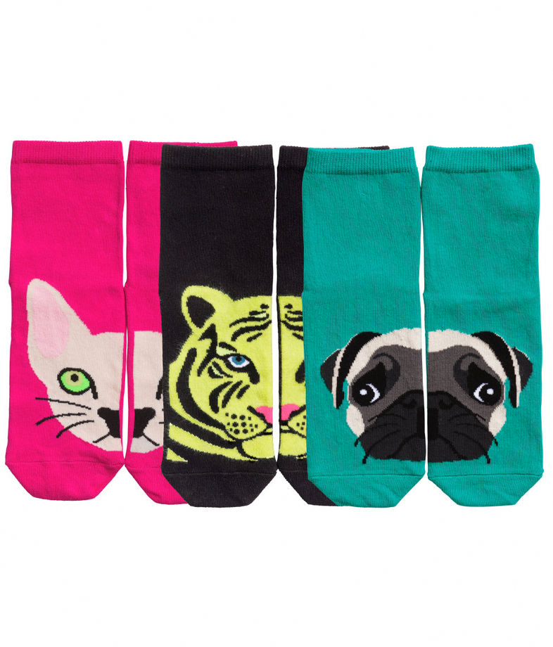 Acquista 5 Paia Di Calzini Da Donna In Cotone Floreale Calzini Da