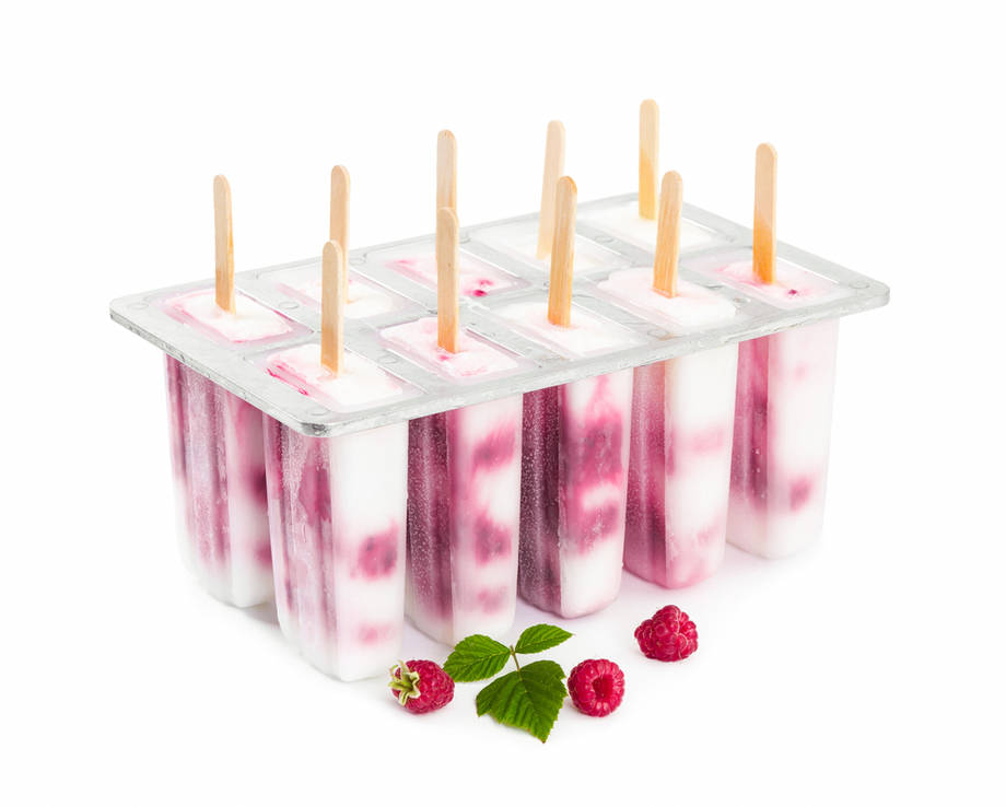 AuFiiy Stampi per Ghiaccioli, 2 Pezzi Silicone Stampi per Gelato con 50