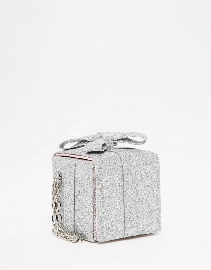 ifundom 1pezzi Borsa Secchiello Con Design Forma Di Fiore Per Donna Elegante Borsa Da Per Cerimonie e Occasioni Speciali Perfetta Per Matrimoni Prom e Uso Quotidiano