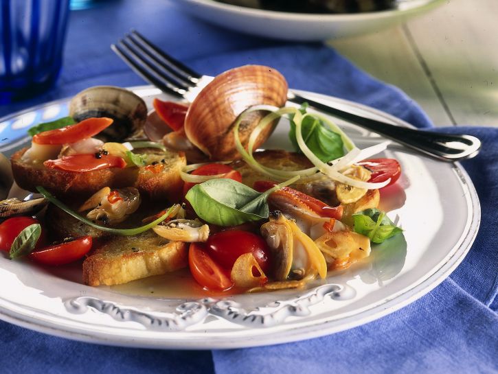 Ricetta Insalata Di Pane Vongole E Fasolari Donna Moderna