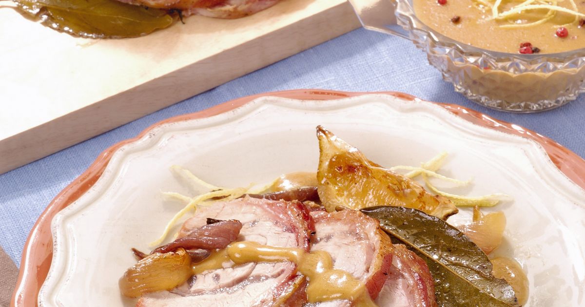 Ricetta Arrosto Di Vitello Al Bacon Donna Moderna