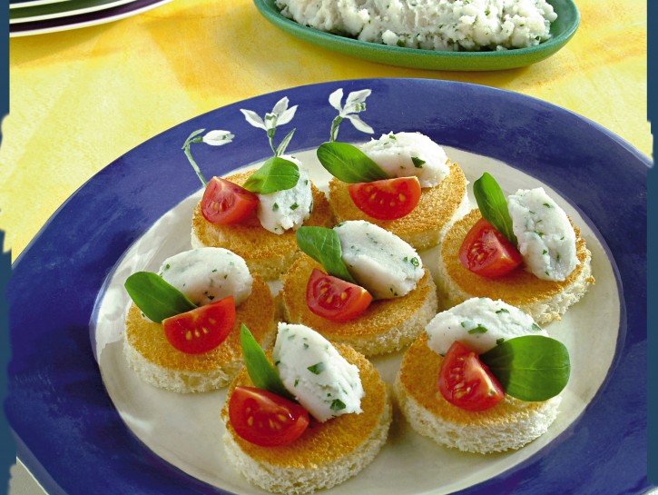 Ricetta Crema di baccalà su crostini | Donna Moderna