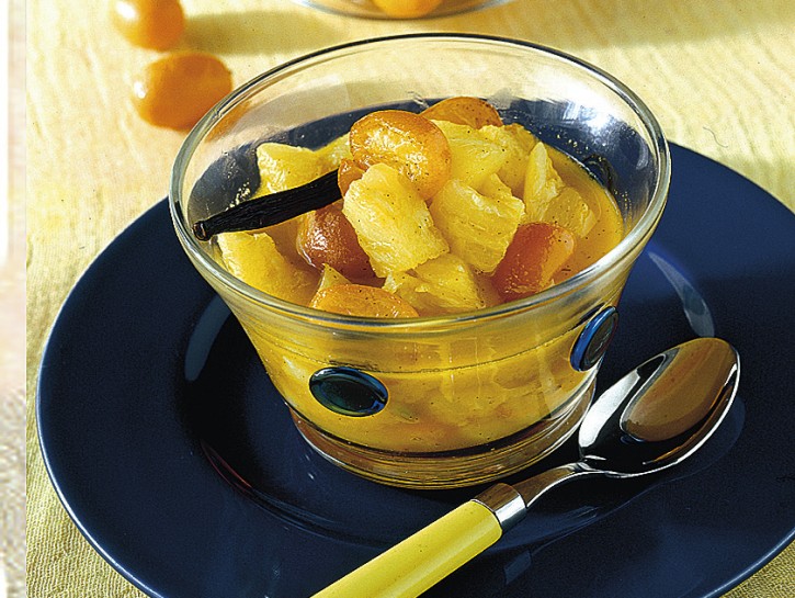 Ricetta Ananas speziato con mandarini cinesi | Donna Moderna