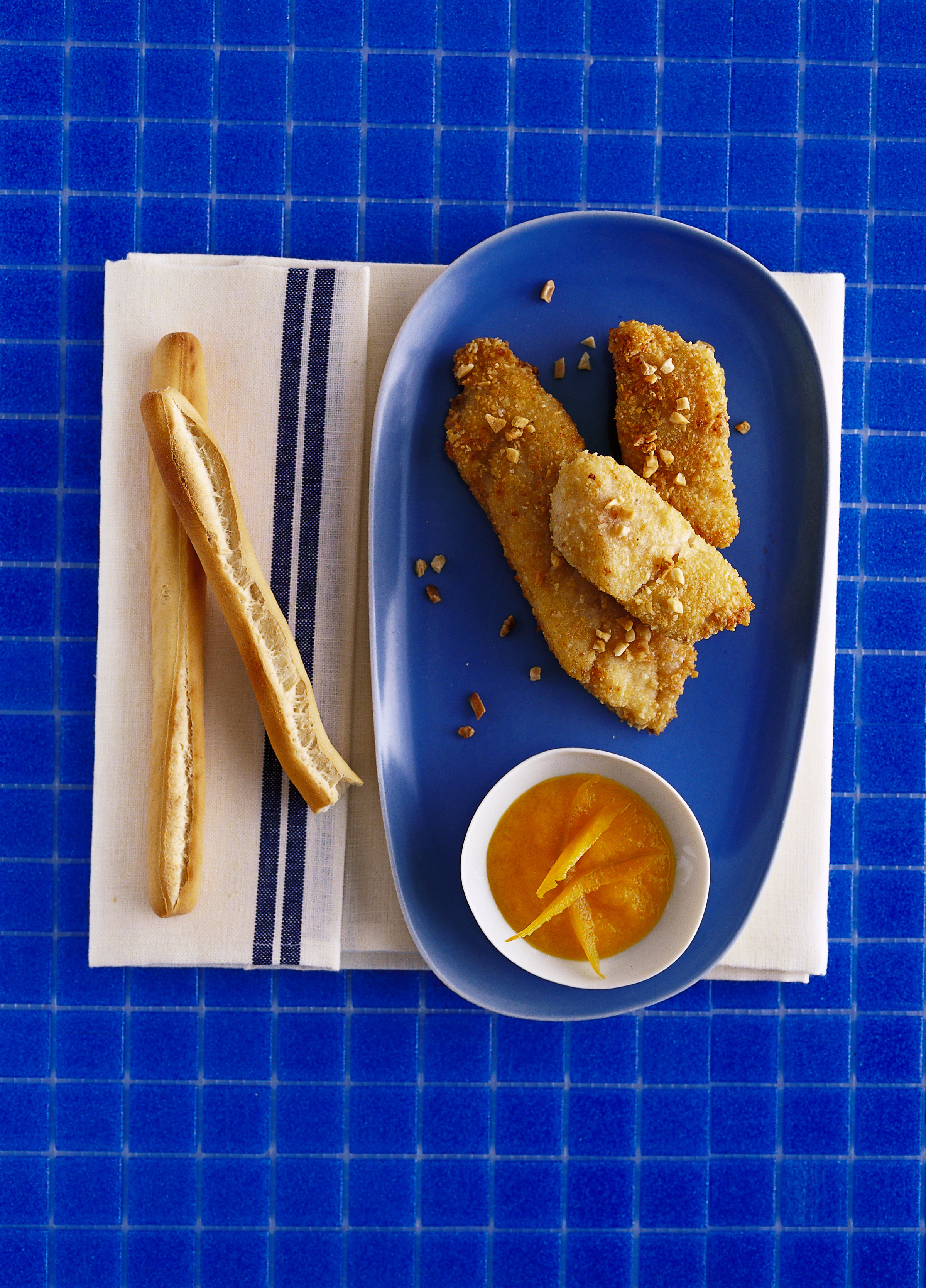 Pesce Fritto In Crosta Di Mandorle