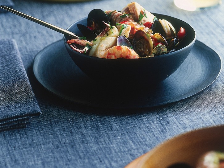 zuppa di pesce di mare