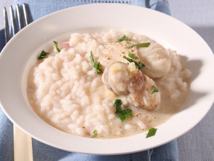 Ricetta Risotto al prosecco e coda di rospo | Donna Moderna