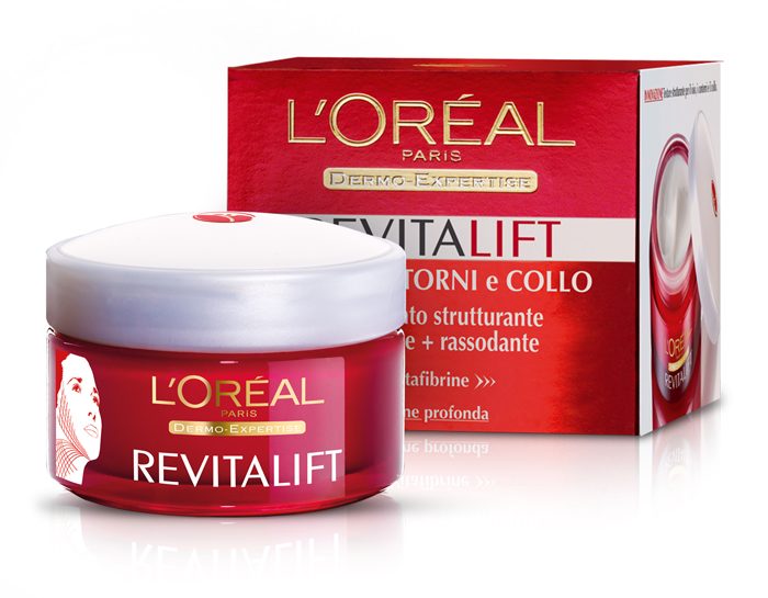 revitalift viso contorni e collo