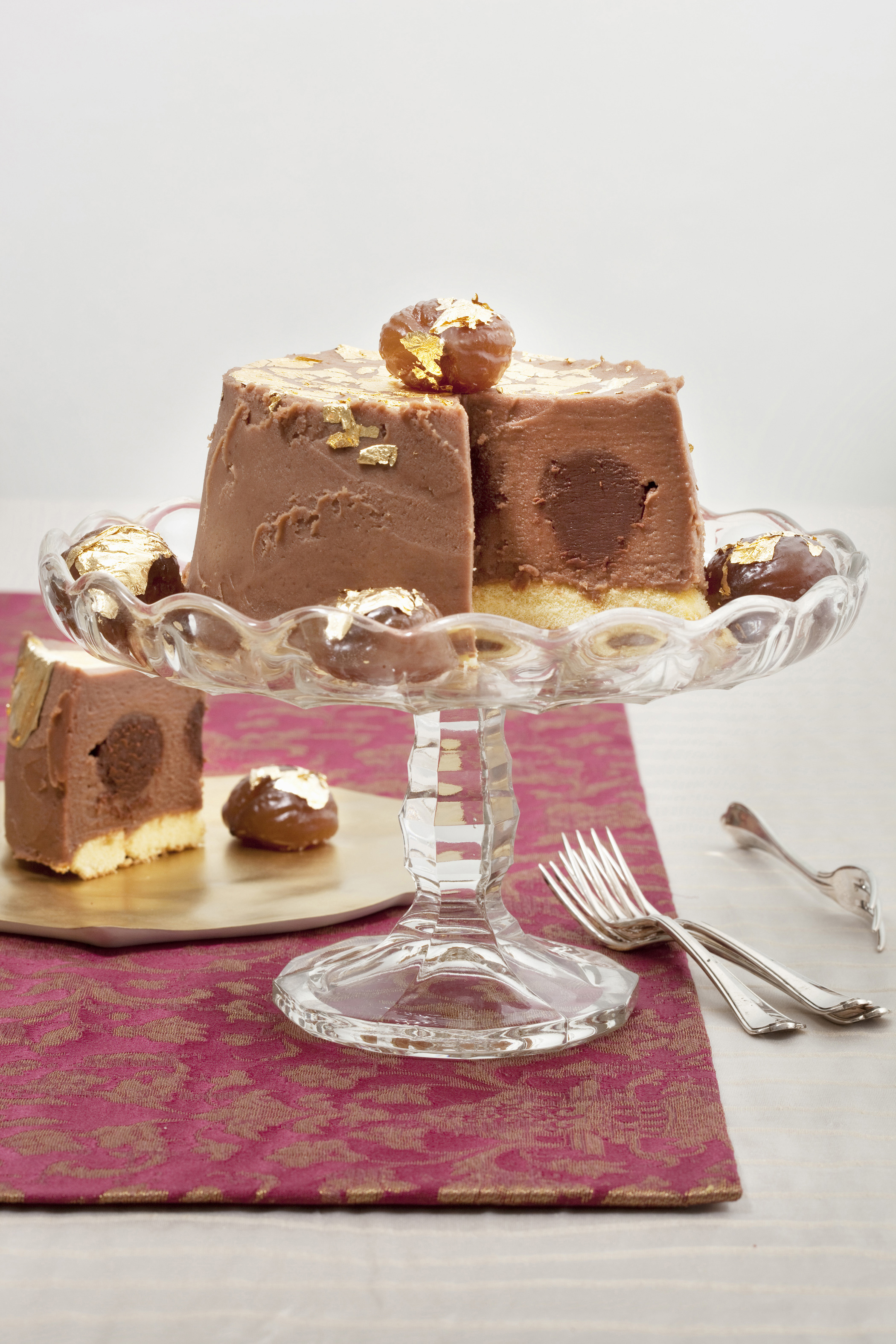 Ricetta Semifreddo di castagne con cuore tenero | Donna ...