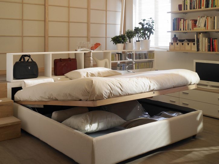 Letto salvaspazio: mobili per la casa | Donna Moderna Letto salvaspazio: mobili per la casa | Donna Moderna