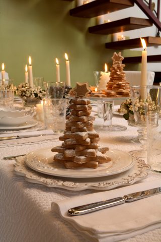 <p><b>SFUMATURE CANDIDE</b></p><p><b></b></p><p>Il candore della <b>neve</b>, i paesaggi dell'infanzia e quella voglia di sorridere con <b>innocenza lieve</b>: il colore bianco ci riporta alle sensazioni ancestrali del bambino celato nel segreto della nostra <b>interiorità</b>. Utilizza una tovaglia candida, da accompagnare con tocchi dorati e <b>tante candele</b>. Atmosfera da sogno.</p>