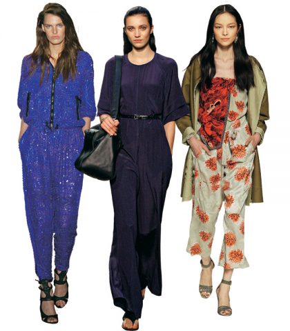 <p>La tuta è un esempio<b> unico </b>nel panorama della moda. Può essere declinata in qualsiasi versione: sportiva, elegantissima, aderente, larga. È <b>femminile </b>come un abito ma più grintosa e innovativa di un vestito.</p><p><i>Sfilate <a href="https://www.donnamoderna.com/sfilate/donna-pret-a-porter/primavera-estate-2014/milano/emilio-pucci/p/1" target="_blank">Emilio Pucci</a>, <a href="https://www.donnamoderna.com/sfilate/donna-pret-a-porter/primavera-estate-2014/parigi/hermes" target="_blank">Hermès</a> e <a href="https://www.donnamoderna.com/sfilate/donna-pret-a-porter/primavera-estate-2014/milano/etro" target="_blank">Etro</a></i></p>