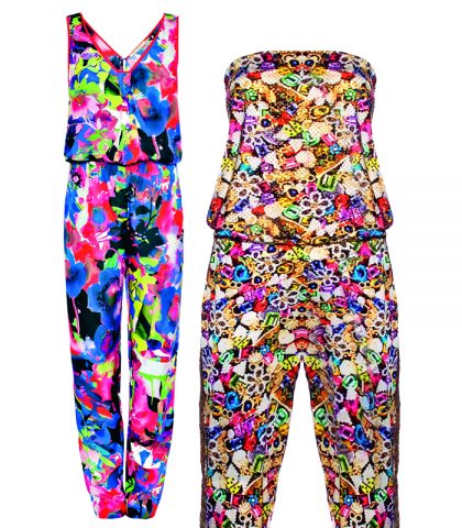 <p>Da sinistra:</p><p>Di viscosa a fantasia multicolor, <b>smanicata</b> e con scollo a V davanti e dietro (PennyBlack, 189 euro, taglie 38-48).</p><p>In jersey di <b>viscosa lucida, </b>a stampa gioielli multicolor (Naughty Dog, 178 euro, taglie 38-46).</p>