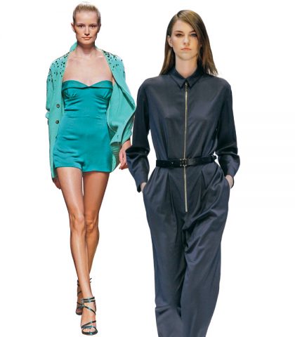 <p>Se sei minuta punta su una <b>jumpsuit</b> (si chiama così in inglese) <b>senza spalline</b>, corta «e con una costruzione del décolleté che riprende le coppe degli anni ’50» dice <a href="https://www.donnamoderna.com/sfilate/donna-pret-a-porter/primavera-estate-2014/milano/ermanno-scervino/p/1" target="_blank">Ermanno Scervino</a>.</p>