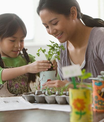 <p>Una cosa piuttosto semplice da fare con i <b>bambini</b> è un <b>semenzaio</b>: darà grande soddisfazione ai piccoli che vedranno crescere le piantine dal seme in poco tempo!</p><p>Per realizzare il semenzaio procurati un contenitore in plastica o in polistirolo (vanno bene anche tanti bicchieri di plastica o <b>vasetti di recupero</b>), un mix di torba e sabbia, semi vari e un nebulizzatore.</p><p>Dovrai disporre il semenzaio in un ambiente luminoso e umido. Bisogna forare il fondo dei contenitori, aggiungere il mix di torba e sabbia (i bambini saranno felicissimi di mescolarlo sporcandosi le mani!) e piantare i semini appena sotto la superficie, appiattendola bene con le mani.</p><p>Nel semenzaio si possono piantare tutti i semi delle piante per il giardino o per l'orto. Piantate qualche varietà di <b>insalata</b>: i bambini potranno mangiare in breve tempo il frutto del loro lavoro, per un pieno di autostima e salute!</p>