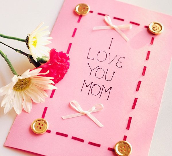 Il Bigliettino Fai Da Te Per La Festa Della Mamma Donna