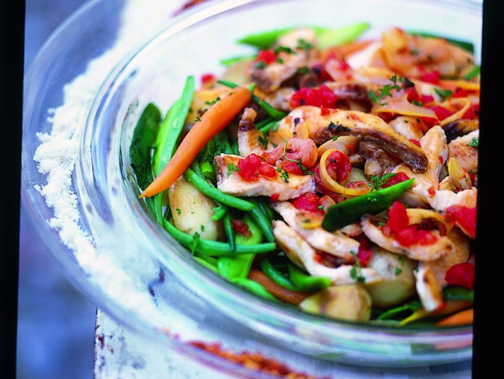 Ricetta Pesce In Umido Con Verdure Donna Moderna
