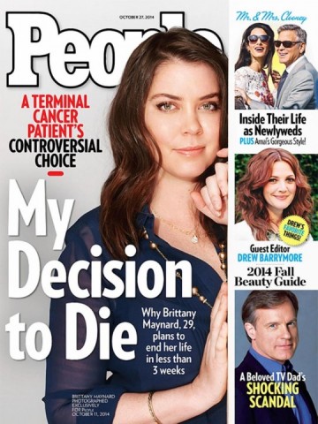 Brittany Maynard in una foto tratta dal suo profilo Facebook (Ansa).