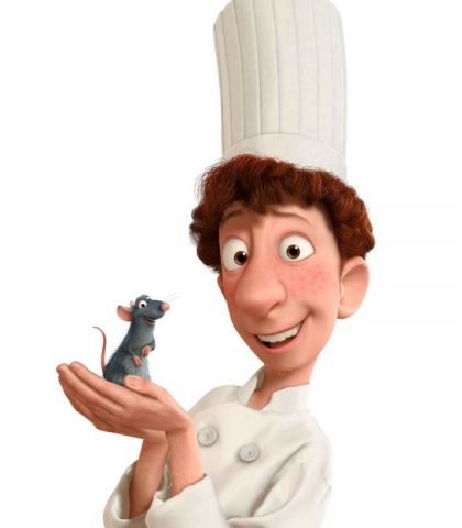 <p>Poteva mancare un tocco culinario, anche nel mondo di cartoonia? Assolutamente no! Ecco quindi a ricordarvi un cult come <b>Ratatouille</b>, che racconta la storia di un delizioso topino di nome Remy che sogna di diventare un grande chef. Fortuna vuole che voli fino a Parigi per studiare dal mitico Auguste Gusteau, entrando così nel mondo dei ristoranti stellati.</p>