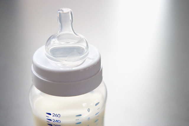 Baby Bottle --- Image by © JLP/Deimos/Corbis