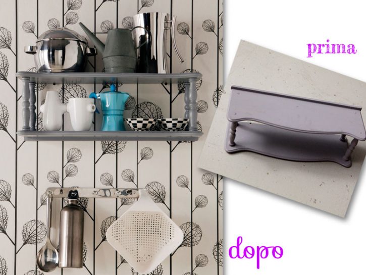 Riciclo creativo: la mensola per la cucina | Donna Moderna Riciclo creativo: la mensola per la cucina | Donna Moderna