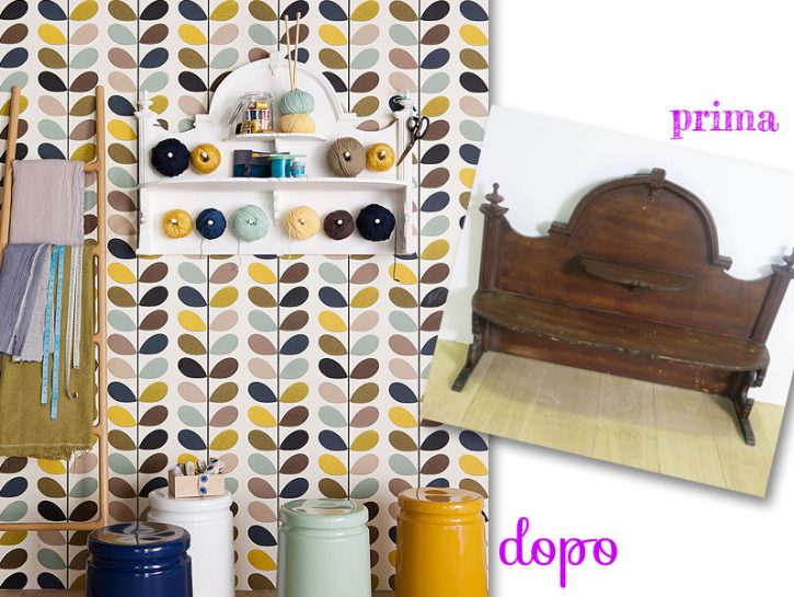 <p>Un'alzata da credenza diventa un'originale <b>mensolina</b> per esporre gli attrezzi del tuo hobby!</p>