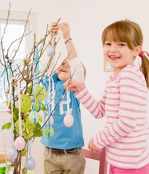 Albero Di Pasqua Fai Da Te Con I Bambini Donna Moderna