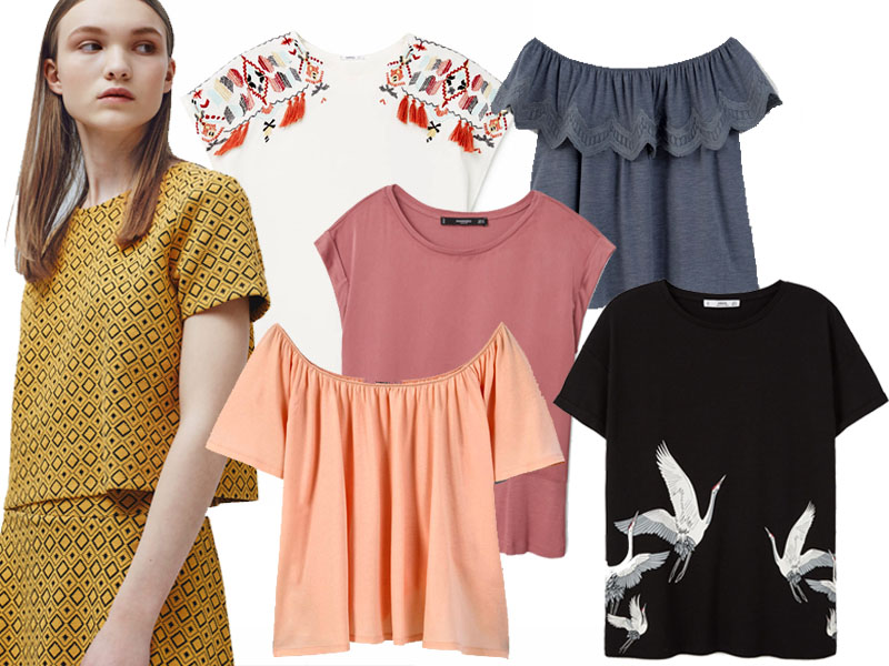 maglia scollo a barca zara