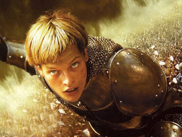 <p>Le gesta di un personaggio diventato già leggenda popolare a diciotto anni. <b>Giovanna d’Arco, </b>di Luc Besson (1999) riesce, da sola, a superare le linee nemiche inglesi e raggiungere a Chinon Carlo VII, delfino di Francia. Il periodo è quello della Guerra dei cent’anni, l'atmosfera è quella oscura del medio evo. Un film in costume visivamente eccellente, soprattutto nelle scene di battaglia, con tre interpreti d’eccezione, Milla Jovovich, Dustin Hoffman e John Malkovich.</p>