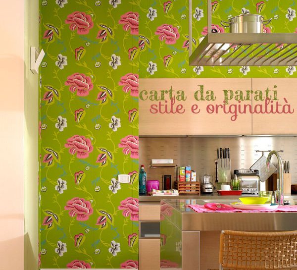 La Bellezza Della Carta Da Parati In Cucina Donna Moderna