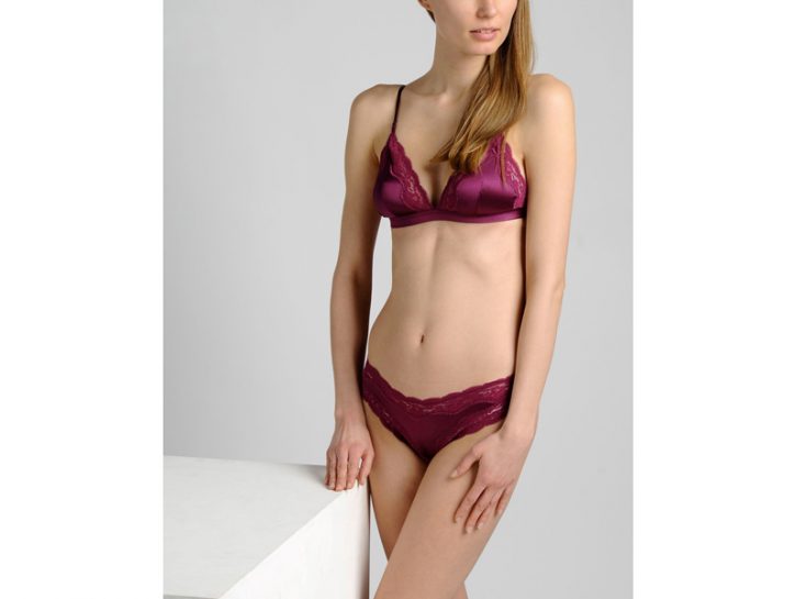 Intimo Stella McCartney in raso e pizzo