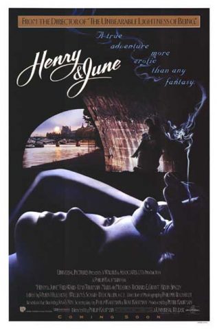 <p><b><i>Henry e June</i></b></p><p>Tratto dall'omonimo romanzo di Anais Nin, il film racconta spirale di desideri che vide protagonisti la scrittrice, suo marito Hugo, lo scrittore Henry Miller e la moglie di lui, June Mansfield nella Parigi del 1931-32. Non un triangolo, ma una piramide di passioni, in cui il vertice è proprio Anais, che tiene le fila dell'intricato intreccio di sentimenti ed erotismo in cui sono avvolti i personaggi.</p>