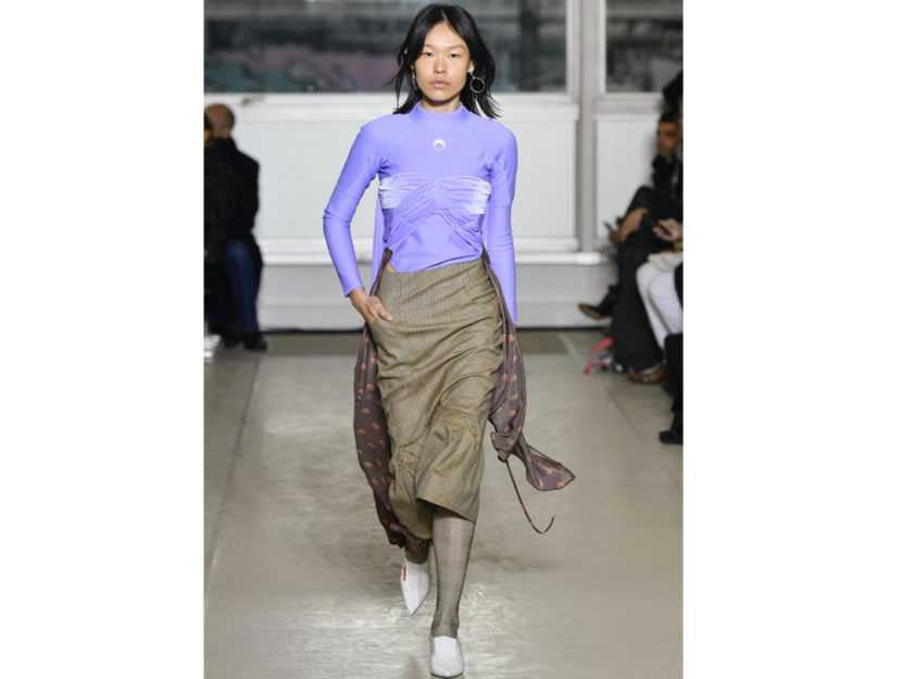 <p>Marine Serre autunno inverno 2018 </p>