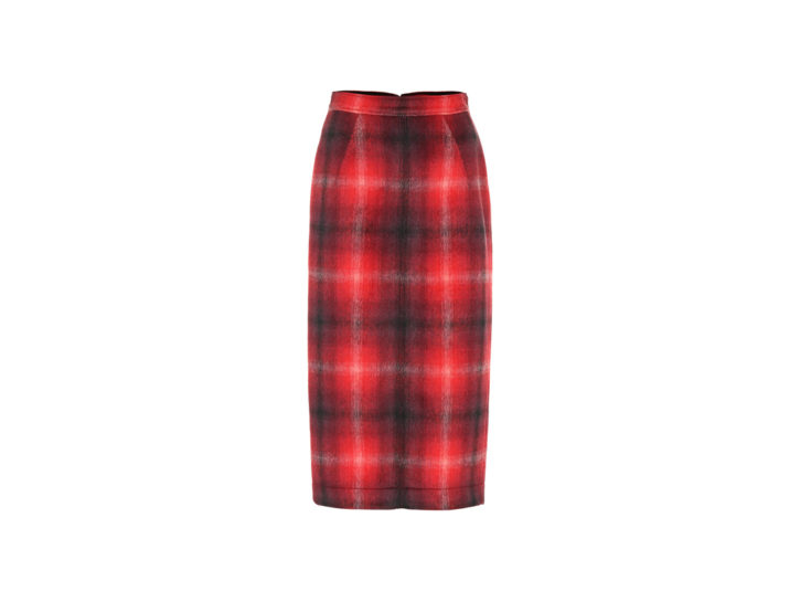 <p>Pencil skirt a stampa check (N°21)</p>