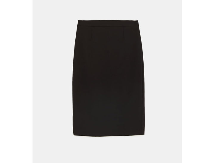<p>Gonna a matita nera (ZARA)</p>