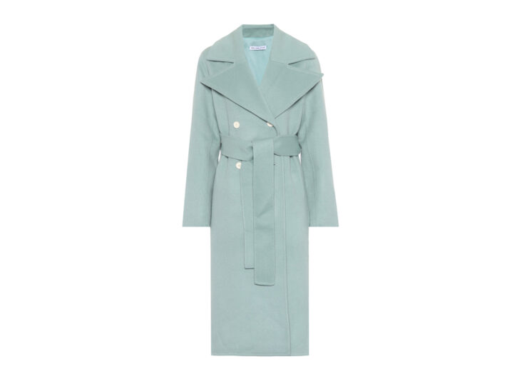 <p>Cappotto lungo alla caviglia in tinta pastelo (REJINA PYO)</p>